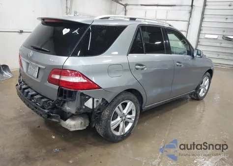 2013 Mercedes-Benz Ml 350 4Matic из США, поврежденный, VIN 4JGDA5HB4DA117335